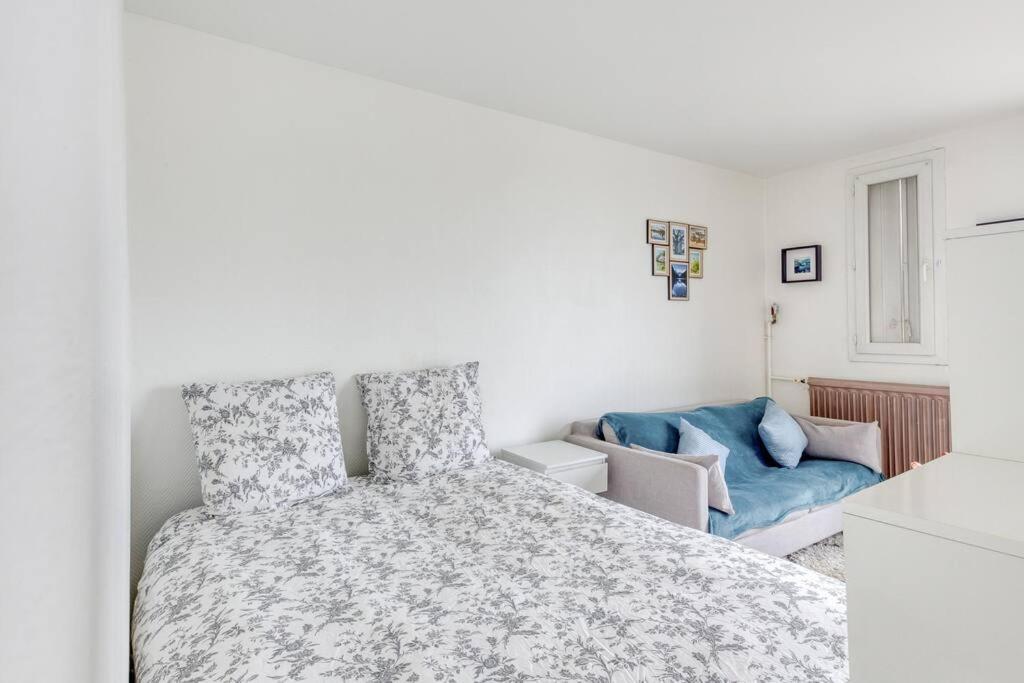 Studio Lumineux -15 Min De Paris La Garenne-Colombes Bagian luar foto