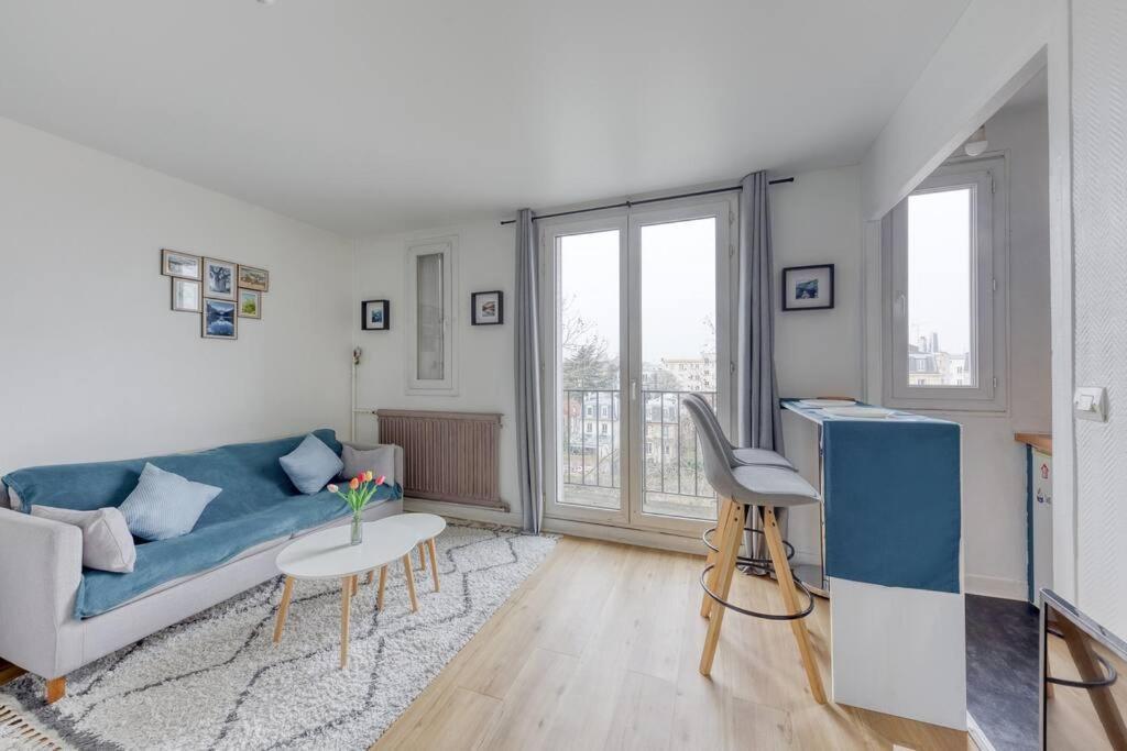 Studio Lumineux -15 Min De Paris La Garenne-Colombes Bagian luar foto